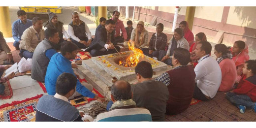 प्राचार्य डॉ. निरंजन कुमार के सफल 3 वर्ष के कार्यकाल पर कार्यक्रम आयोजित